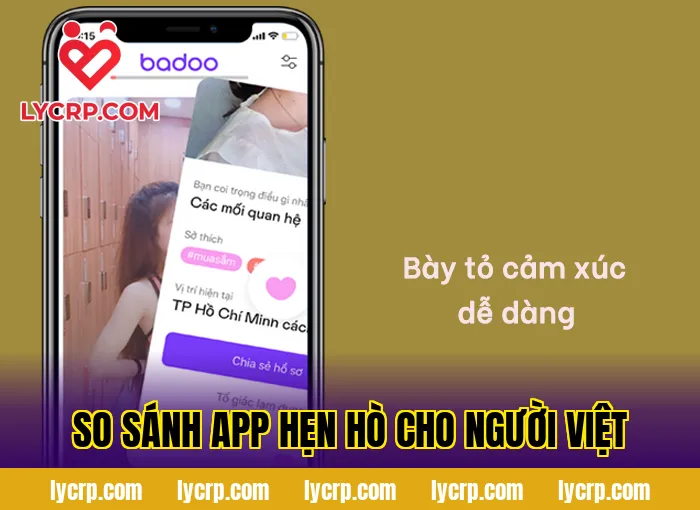 so sánh app hẹn hò cho người việt