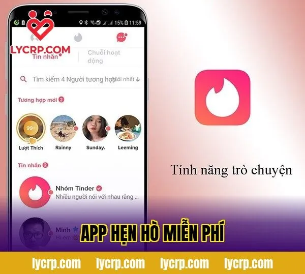 app hẹn hò miễn phí