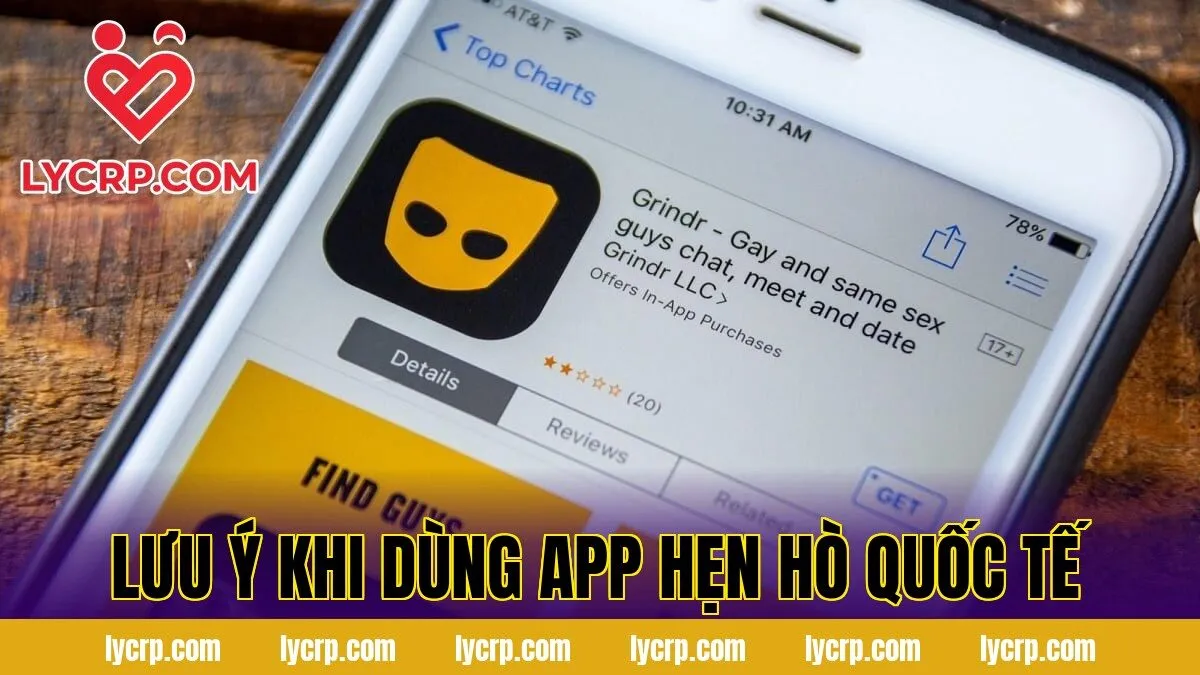 lưu ý khi dùng app hẹn hò quốc tế