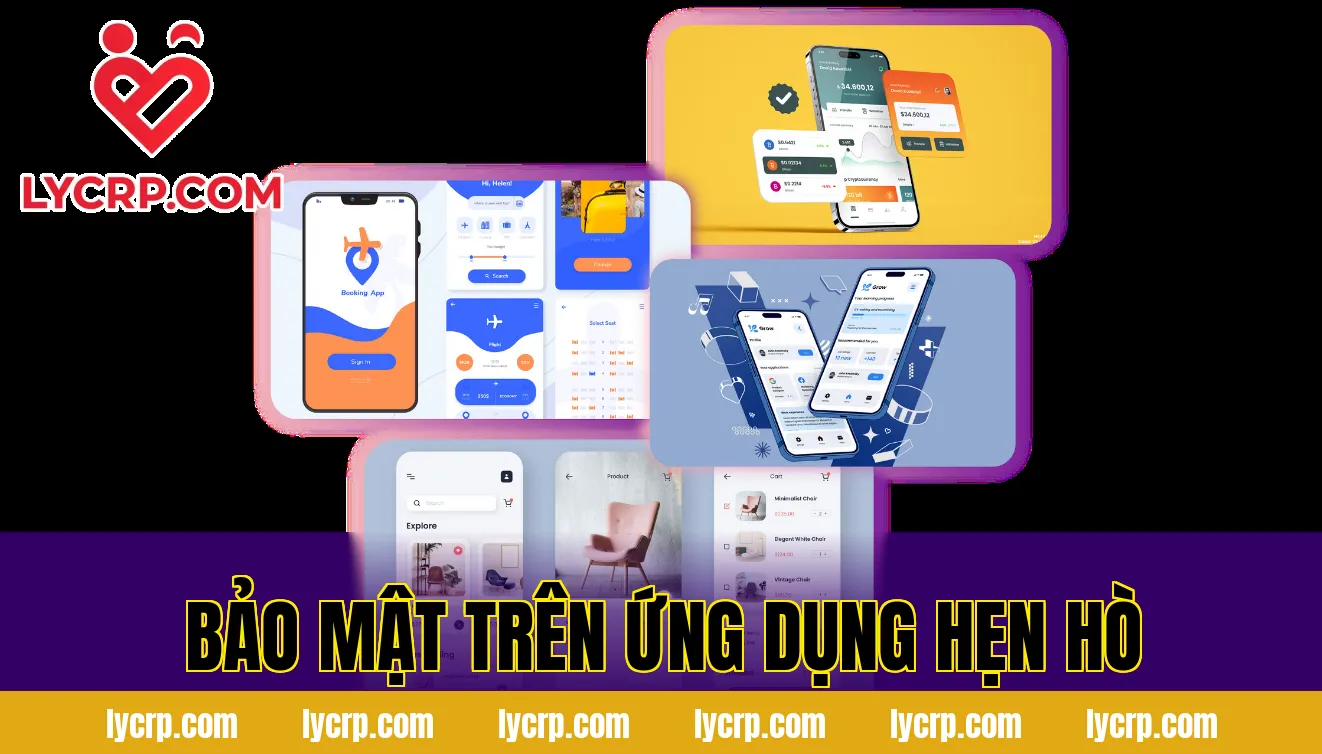 bảo mật trên ứng dụng hẹn hò