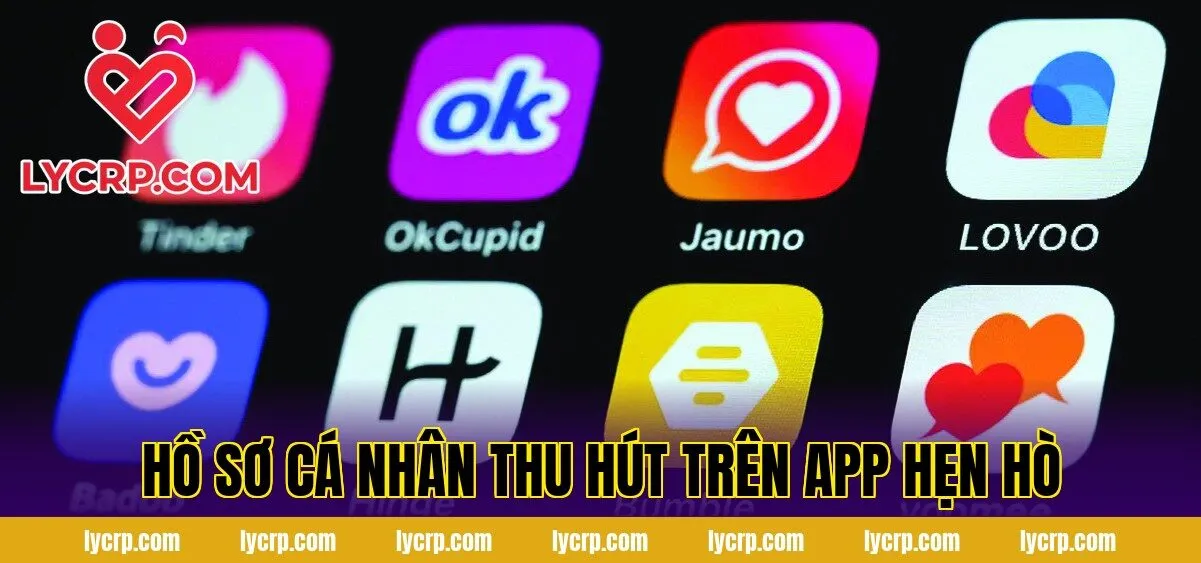 hồ sơ cá nhân thu hút trên app hẹn hò