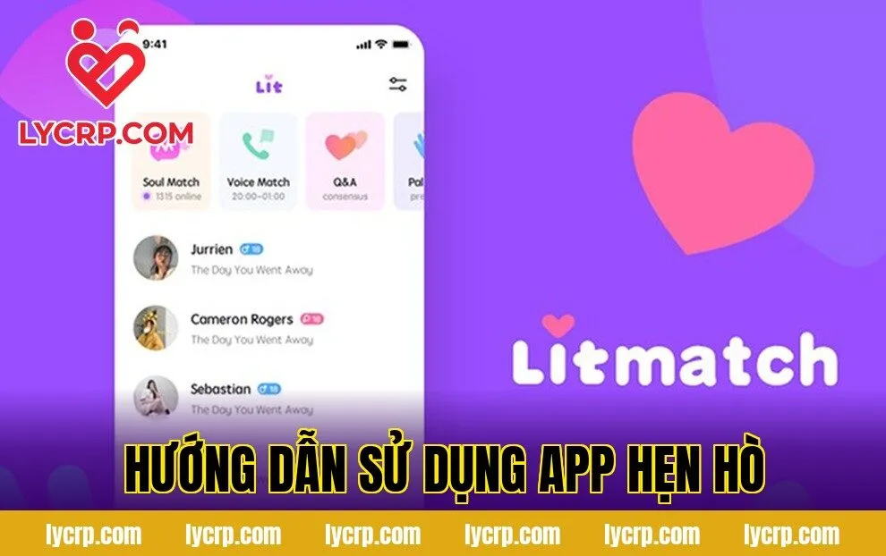 hướng dẫn sử dụng app hẹn hò