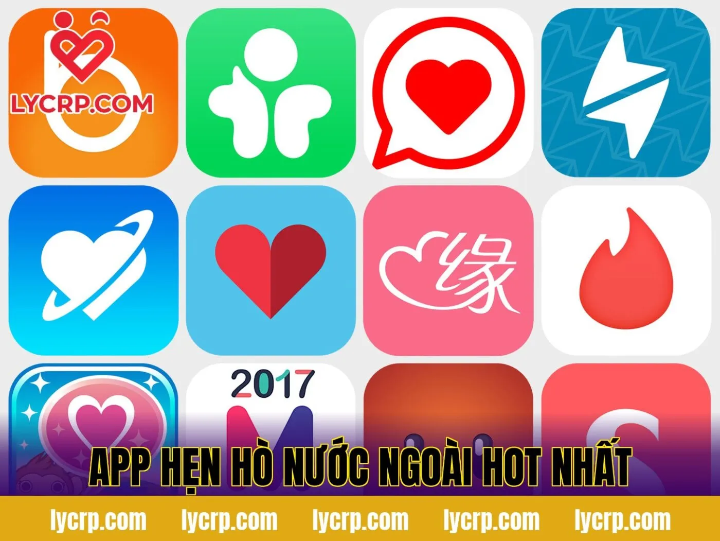 App Hẹn Hò Nước Ngoài Hot Nhất
