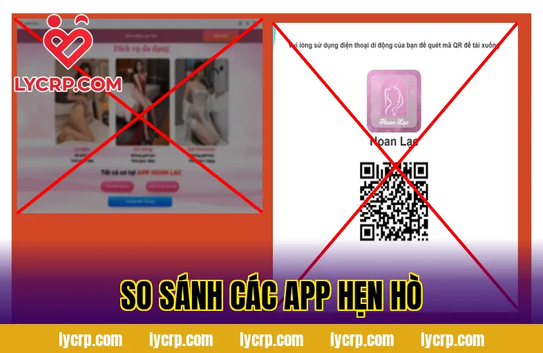 so sánh các app hẹn hò