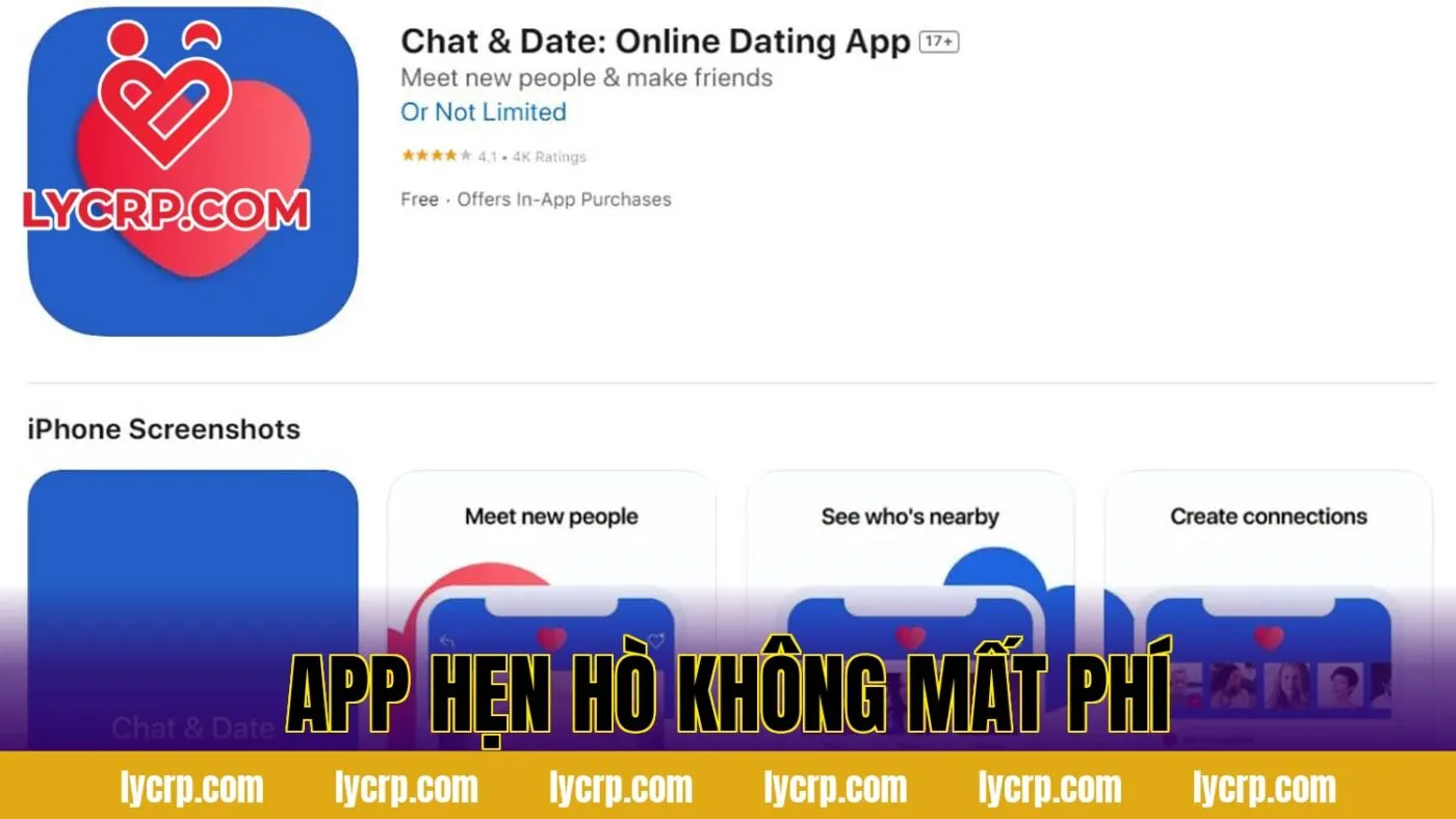 App Hẹn Hò Không Mất Phí