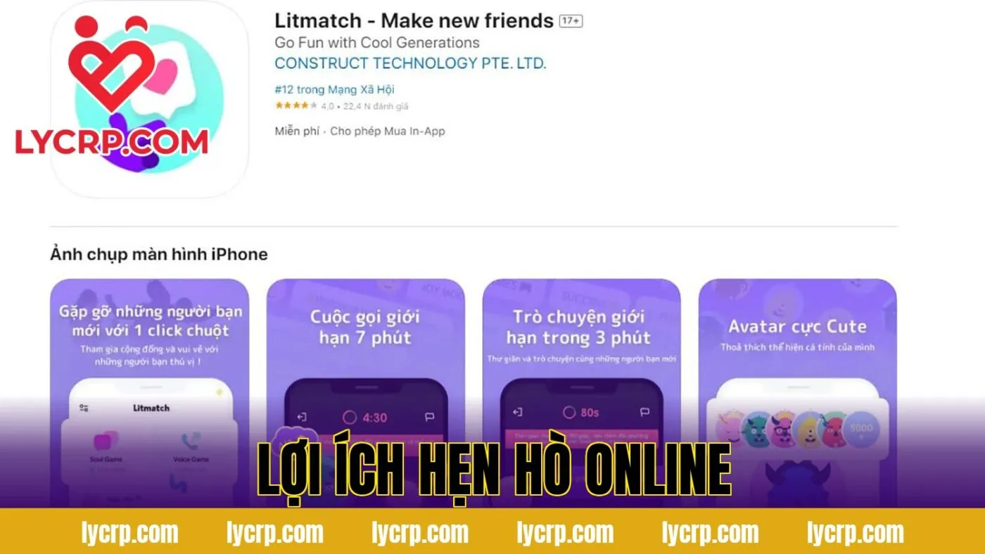 lợi ích hẹn hò online