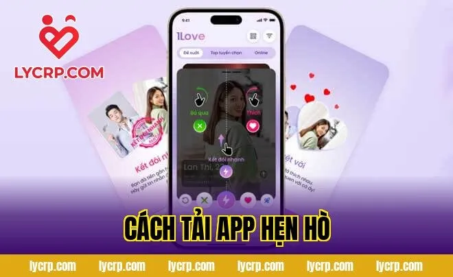 cách tải app hẹn hò